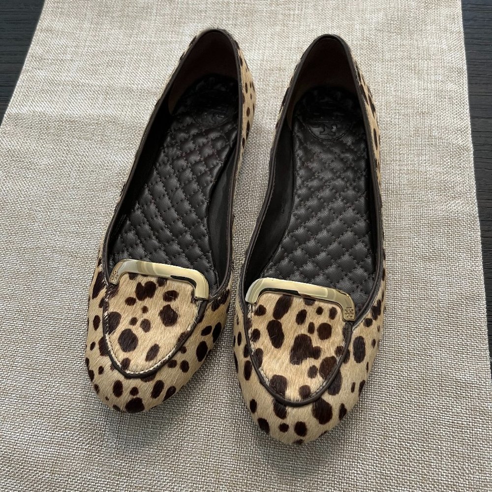 Tory Burch Leopard print flats - size 7